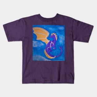 Purple Dragon Kids T-Shirt